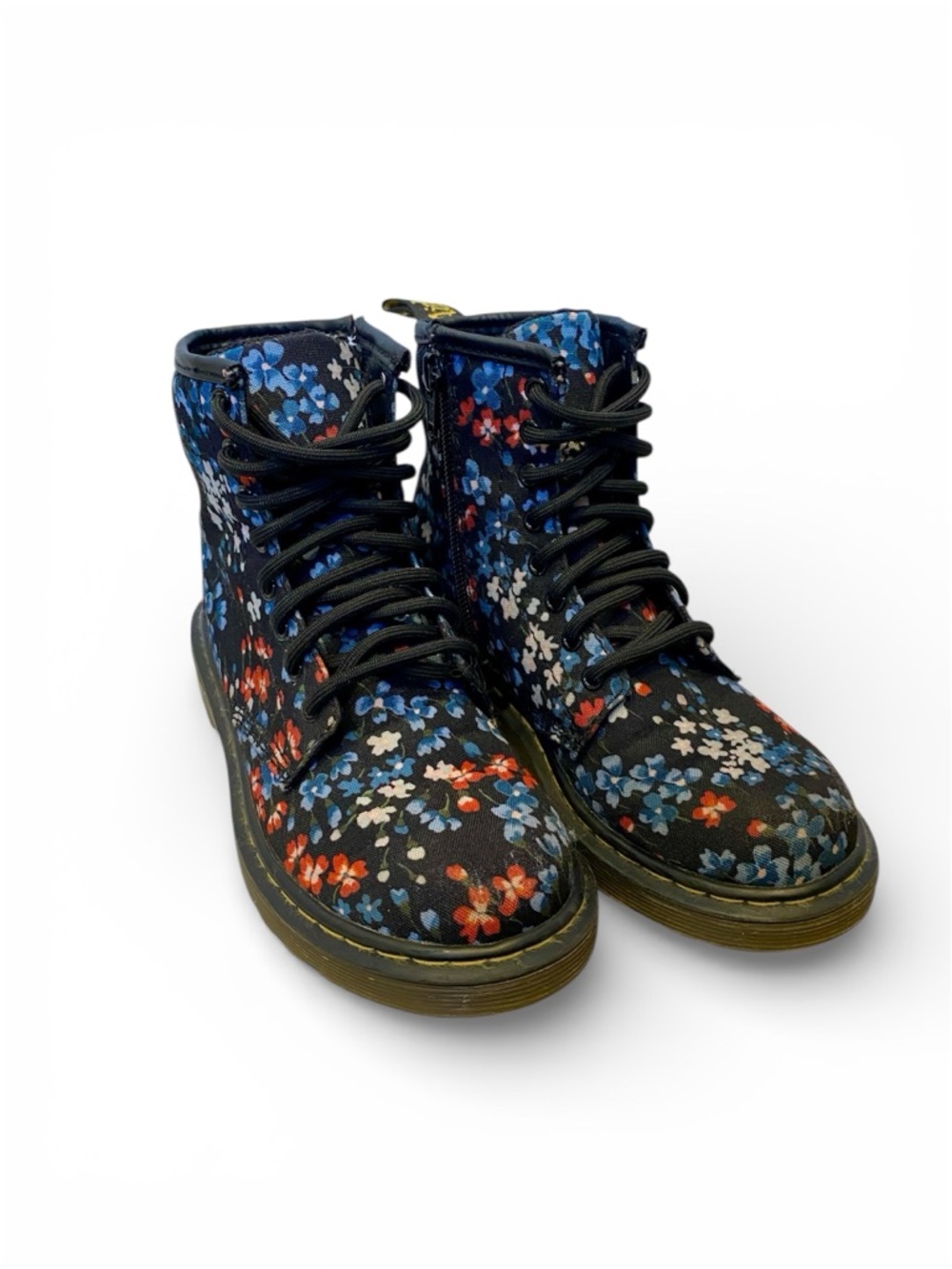 Dr. Martens 1460 Multicolor Floral Kids Boots - size 1